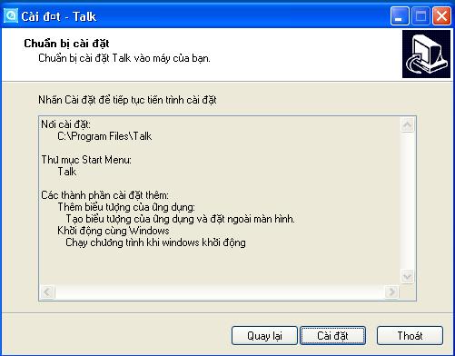 buoc 5 cai dat csmtalk 2.0.9