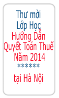 hoc quyet toan thue, tai chinh ke toan thue, tai ha noi